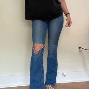 Levi’s low rise bootcut jeans